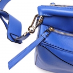 ロエベ/LOEWE/ ハンドバッグ(2WAY仕様)/PUZZLE SMALL CLASSIC CALF /ELECTRICO BLUE ブルー系32230 k74 5560 レディース