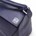 ロエベ/LOEWE  ハンドバッグ(2WAY仕様) PUZZLE SMALL CLASSIC CALF MARINE ブルー系 32230 k74 5510 レディース
