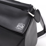ロエベ  LOEWE ハンドバッグ(2WAY仕様) PUZZLE SMALL CLASSIC CALF BLACK ブラック系 32230 k74 1100 レディース