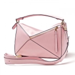  ロエベ/LOEWE ハンドバッグ(2WAY仕様) PUZZLE SMALL CLASSIC CALF SOFT PINK ピンク系 32230 k74 7610 レディース