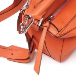 ロエベ/LOEWE ハンドバッグ(2WAY仕様) PUZZLE SMALL CLASSIC CALF CORAL オレンジ系 32230 k74 7130 レディース