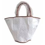 GOYARD ゴヤール マーカージュ トート バッグ ホワイト 白 キャンバス リバーシブル ショッパー・リボンのラッピング G2020626
