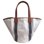  GOYARD ゴヤール マーカージュ トート バッグ ネイビー 紺 キャンバス リバーシブル ショッパー・リボンのラッピング G2020625