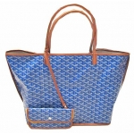 GOYARD  ゴヤール サンルイ ペルテュイ PERTUIS GM トートバッグ ブルーシエル ショッパー・リボンのラッピング G2020624