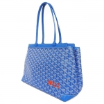 ゴヤール  GOYARD ベルシャス PM トートバッグ ショルダーバッグ ヘリンボーン ブルー G2020601