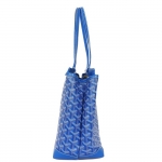 ゴヤール  GOYARD ベルシャス PM トートバッグ ショルダーバッグ ヘリンボーン ブルー G2020601