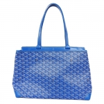ゴヤール  GOYARD ベルシャス PM トートバッグ ショルダーバッグ ヘリンボーン ブルー G2020601