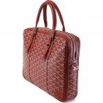 GOYARD  ゴヤール アンバサードMM ビジネスバッグ ブリーフケース 書類かばん 赤 レッド ヘリンボーン G2020649