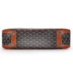 ゴヤール　GOYARD　アンバサード MM　ブリーフケース　ビジネスバッグ　書類かばん　ブラック　ブラウン　PVC　レザー　AMAAMBASS G2020648
