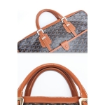 ゴヤール　GOYARD　アンバサード MM　ブリーフケース　ビジネスバッグ　書類かばん　ブラック　ブラウン　PVC　レザー　AMAAMBASS G2020648