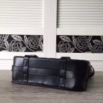 GOYARD  ゴヤール ベルヴェデール ユニセックス ショルダーバッグ ブラック/ブラウン×シルバー金具 G2020885