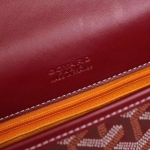 GOYARD  ゴヤール ベルヴェデール ユニセックス ショルダーバッグ 赤×シルバー金具 G2020888