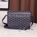 GOYARD  ゴヤール ベルヴェデール ユニセックス ショルダーバッグ ネイビー×シルバー金具 G2020699