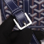 GOYARD  ゴヤール ベルヴェデール ユニセックス ショルダーバッグ ネイビー×シルバー金具 G2020699
