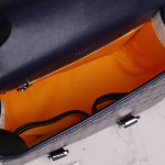 GOYARD  ゴヤール ベルヴェデール ユニセックス ショルダーバッグ ネイビー×シルバー金具 G2020699