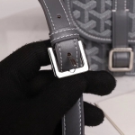 GOYARD  ゴヤール ベルヴェデール ユニセックス ショルダーバッグ グレー×シルバー金具G2020697