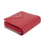 バレンシアガ2つ折り財布 BALENCIAGA 371662 DLQ0N 6525 財布 パピエ  レディース ROUGE(ルージュ) レッド 赤