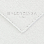 バレンシアガ BALENCIAGA 371662 ミニ財布 ペーパー PAPIER ZA BILLFOLD 二つ折り財布 ホワイト 371662 DLQ0N 9002