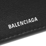バレンシアガ BALENCIAGA 二つ折り財布 エブリディ/EVERYDAY ブラック 487435 DLQHN 1060 メンズ レディース