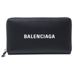 バレンシアガ財布 BALENCIAGA レディース ラウンドファスナー長財布 381226 DLQ0N 6524 ペーパー コンチネンタル ジップアラウンド レザー レッド