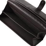 BOTTEGA VENETA(ボッテガヴェネタ) 134075-V001N-2040小銭入れ付長財布　カラーダークブラウン
