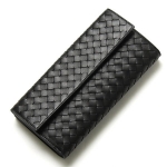ボッテガヴェネタ BOTTEGA VENETA 長財布 イントレチャート/INTRECCIATO ブラック 134075 V001N 1000 メンズ