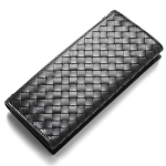 ボッテガヴェネタ長財布 ボッテガ 財布 bottega veneta メンズ レディース ブラック 黒 レザー 本革 ファスナー 小銭入れ 120697-V4651-1000