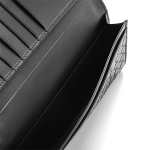 ボッテガヴェネタ長財布 ボッテガ 財布 bottega veneta メンズ レディース ブラック 黒 レザー 本革 ファスナー 小銭入れ 120697-V4651-1000