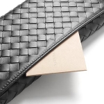 ボッテガヴェネタ長財布 ボッテガ 財布 bottega veneta メンズ レディース ブラック 黒 レザー 本革 ファスナー 小銭入れ 120697-V4651-1000