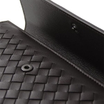 ボッテガヴェネタ長財布 BOTTEGA VENETA  150509-V001N 2040 ダークブラウン 小銭入れ付き
