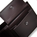 BOTTEGA VENETA ボッテガヴェネタ  113112-V4651-2040　二つ折り財布 小銭入れ付 カラーダークブラウン