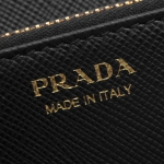 プラダ PRADA 長財布 サフィアーノ/SAFFIANO シャイン/SHINE ブラック 1ML506 2EBW F0002 レディース