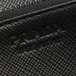 プラダ PRADA 長財布 サフィアーノ/SAFFIANO メタル/METAL ブラック 2ML317 QME F0632 メンズ