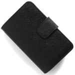 プラダ PRADA 二つ折り財布 サフィアーノ/SAFFIANO シャイン/SHINE ブラック 1ML225 2EBW F0ES9 レディース