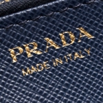 プラダ PRADA 長財布 SAFFIANO FIOCCO ブリエッタブルー 1ML506 ZTM F0016 レディース