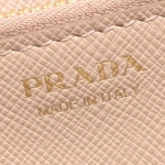 プラダ PRADA 長財布 サフィアーノ/SAFFIANO トライアングル/TRIANG 三角ロゴプレート チプリアピンクベージュ 1MH132 QHH F0236レディース
