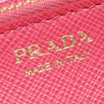 プラダ PRADA 長財布 サフィアーノ/SAFFIANO シャイン/SHINE ペオニアピンク 1MH132 2EBW F0505 レディース