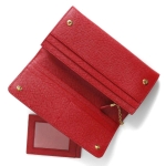 プラダ PRADA 長財布 サフィアーノ/SAFFIANO シャイン/SHINE フォーコレッド 1MH132 2EBW F068Z レディース