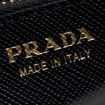 プラダ PRADA 長財布 サフィアーノ/SAFFIANO フィオッコ/FIOCCO ブラック 1MH132 ZTM F0002 レディース