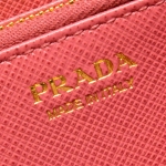 プラダ PRADA 長財布 サフィアーノ/SAFFIANO シャイン/SHINE ペオニアピンク 1ML506 2EBW F0505 レディース