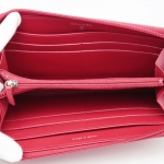 CHANEL シャネル A50071 ラウンドファスナー長財布 キャビアスキン レッド