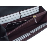 シャネル財布 A80758 CHANELクラシック ロング フラップウォレット 長札ファスナー 小銭入れ付き 長財布 マトラッセライン ブラックxボルドーゴールド金具