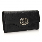 GUCCI グッチ レディース スーキー SUKEY 2つ折長財布 ブラック 282434 AA61G 1000