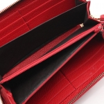 グッチ GUCCI ソーホー インターロッキングG ラウンドファスナー長財布 レザー 赤 タッセル 308004 A7M0G 6523