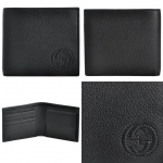 Gucci グッチ 365485-A7M0N-1000 ソーホー レザー コインウォレット 二つ折り財布 