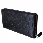 グッチ GUCCI 長財布 ラウンドファスナー AVEL アヴェル GGレザー グッチシマ ブラック 307987 CWC1R 1000