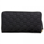 GUCCI グッチ 長財布 410102 CWC1G 1000 ブラック LINEA リネア グッチシマ