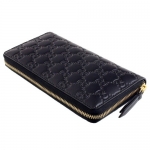 GUCCI グッチ 長財布 410102 CWC1G 1000 ブラック LINEA リネア グッチシマ