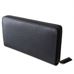 グッチ GUCCI 長財布 ラウンドファスナー AGORA DOLLAR ダラーカーフ ブラック 435298 DJ21T 1060