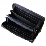 グッチ GUCCI 長財布 ラウンドファスナー AGORA DOLLAR ダラーカーフ ブラック 435298 DJ21T 1060